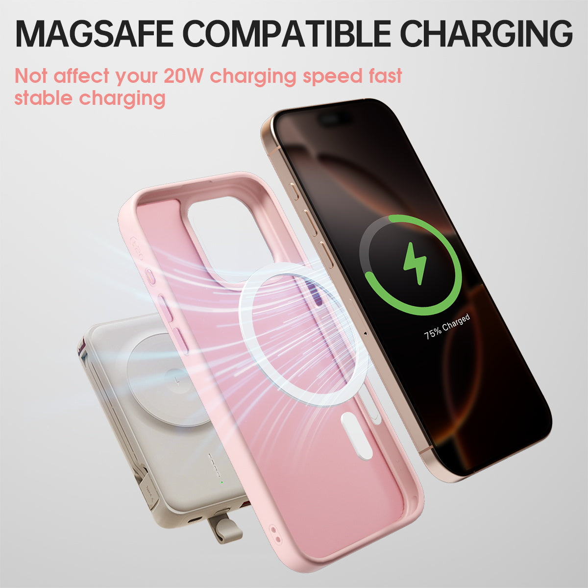 BOLD MAGSAFE PINK - IPHONE 16 PRO