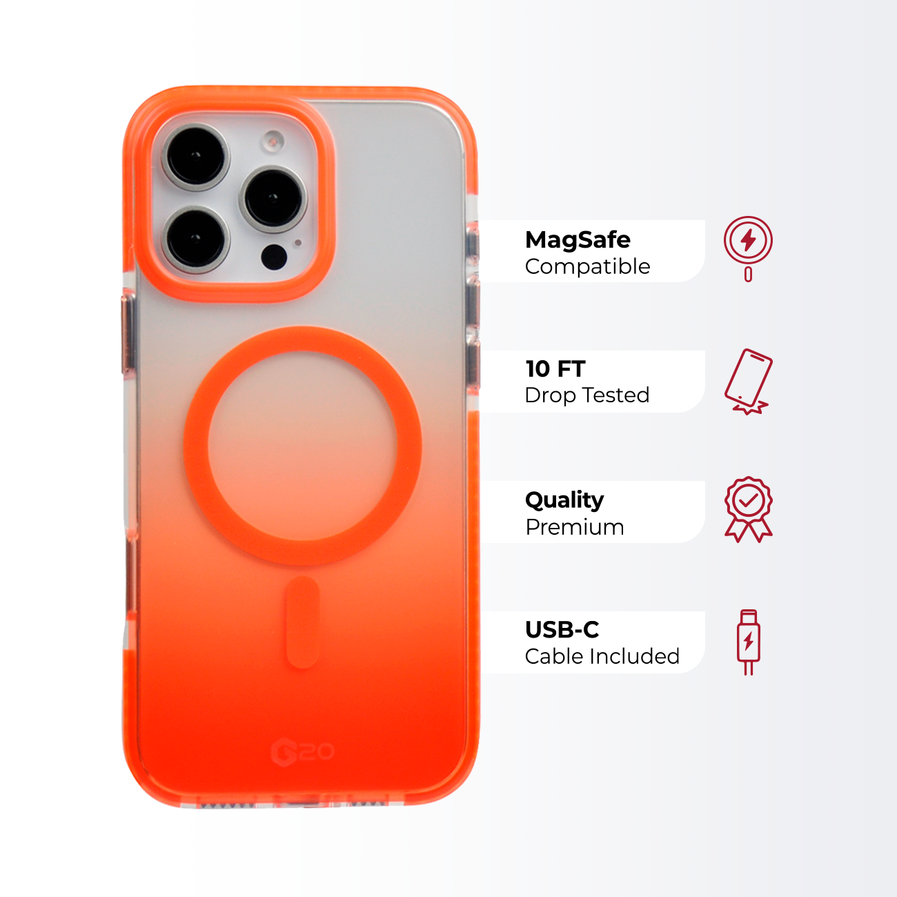 IMD MAGSAFE ORANGE - IPHONE 16 PRO