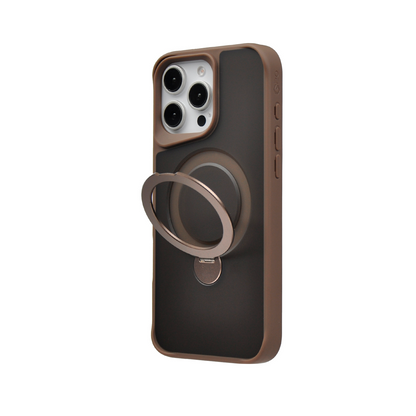 RUGGED 180 DEGREE MAGSAFE CASE BROWN - IPHONE 16 PRO MAX